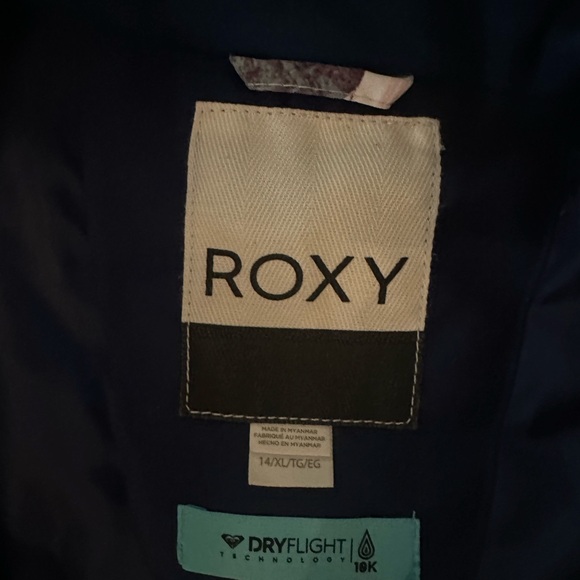 Youth girls Roxy ski & snowboard jacket - excellent condition! - Picture 2 of 4